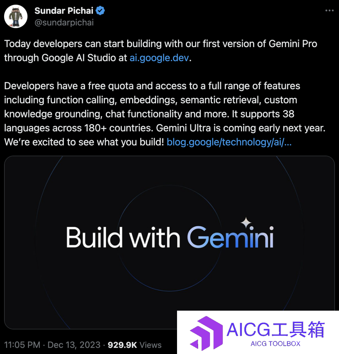 最强代码生成工具上线！基于谷歌Gemini开发的Duet AI for Developers官宣免费：支持20+语言，编程效率提升多达30%