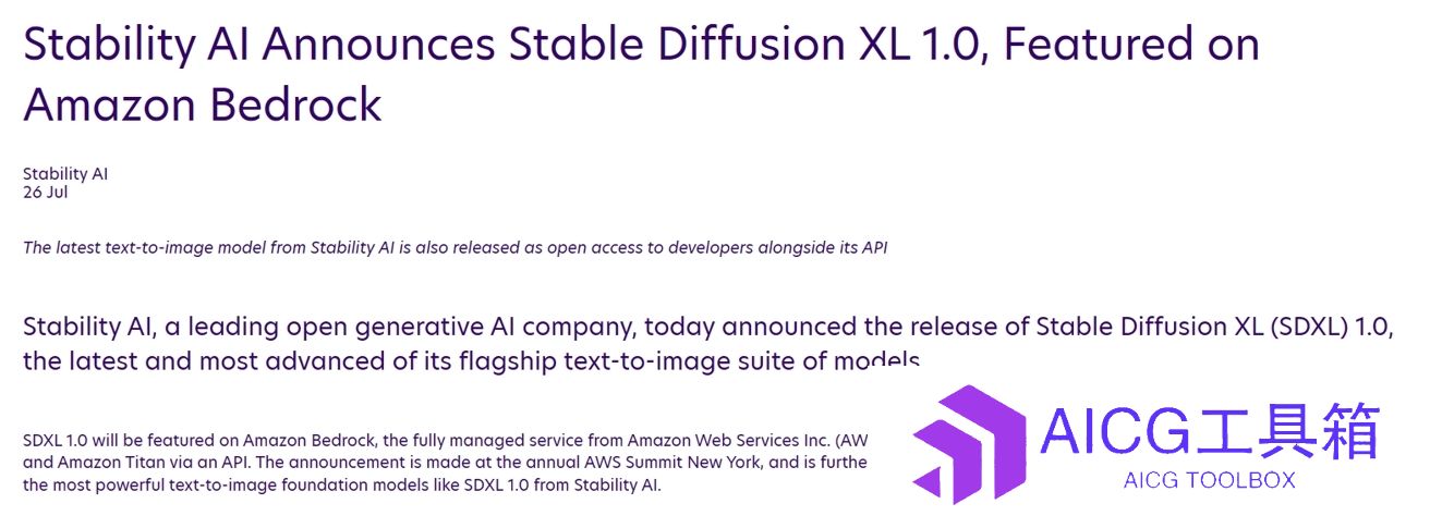 正面硬刚Midjourney！正式版Stable Diffusion XL 1.0首发，出图更稳定，效果更逼真